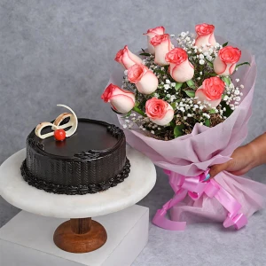 Classy Chocolate Cake Combo